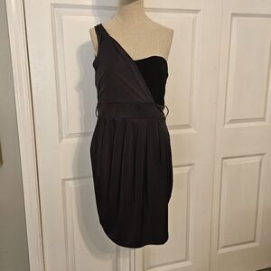 strapless open back dress Plus Size Sequin Tie-Strap Mini Dress Black / 0x main image 0